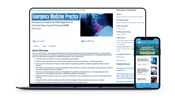 Emergency Medicine Practice - Discount for APCs